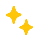 Étoile décorative jaune
