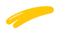 Trait de pinceau jaune sous le texte
