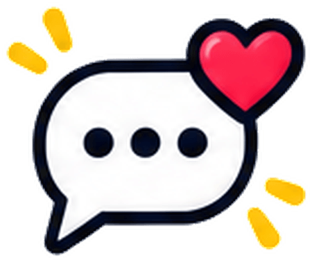 message heart